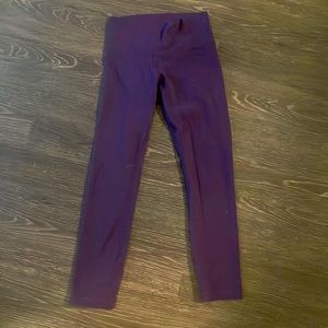Lululemon align purple cropped legging